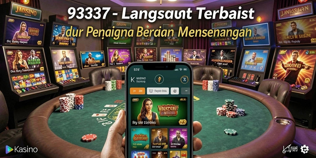 Tampilan gameplay yang menarik dari kasino langsung 93337.