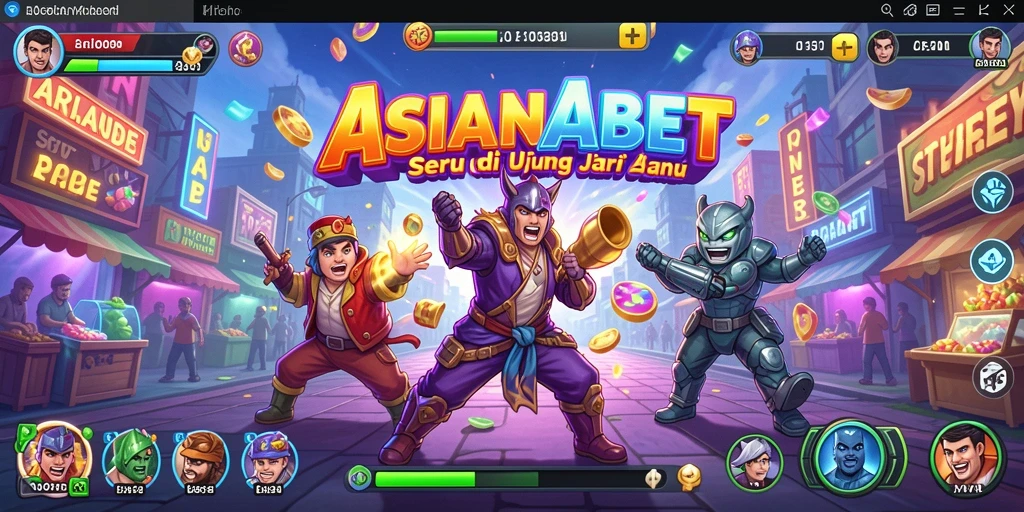 Tampilan gameplay ASIANABET yang seru dan menantang.