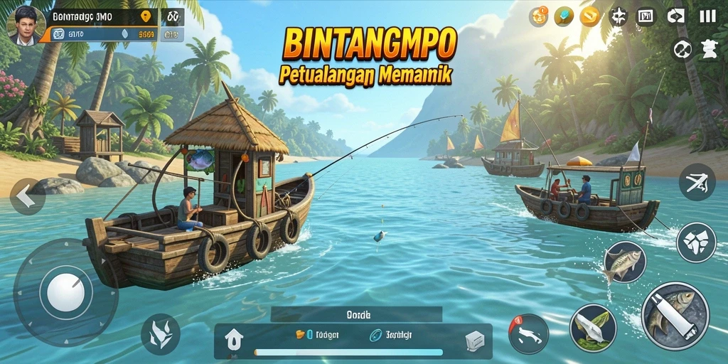 Tangkapan ikan yang mengesankan dalam BINTANGMPO.