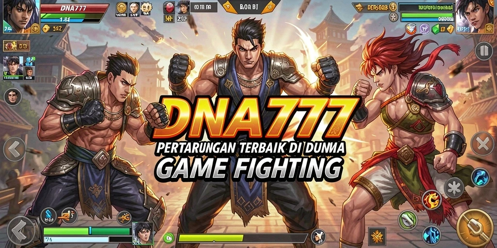 Screenshot gameplay DNA777 yang menunjukkan aksi pertarungan yang seru.