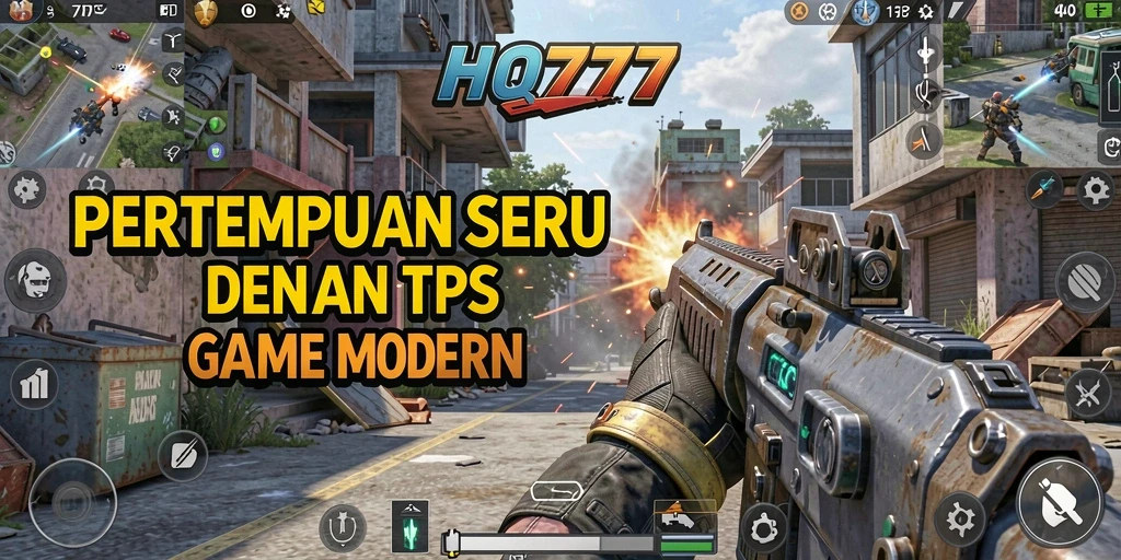 Tampilan menegangkan dari gameplay TPS di HQ777 yang mendebarkan.