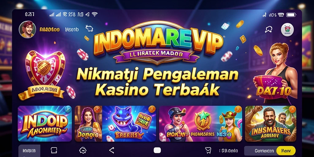 Tangkapan layar menunjukkan gameplay menarik dari INDOMAREVIP.
