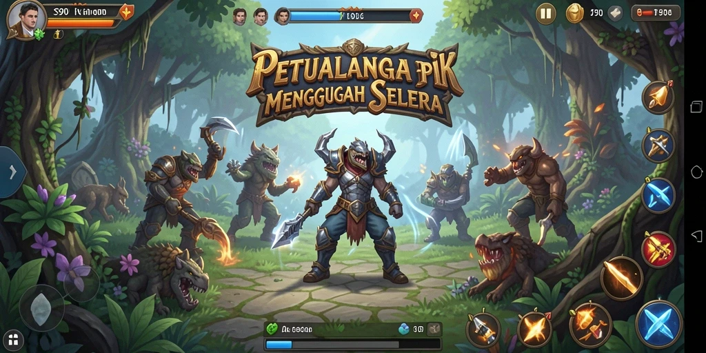 Screenshot gameplay S80 yang menunjukkan aksi petualangan mendebarkan.