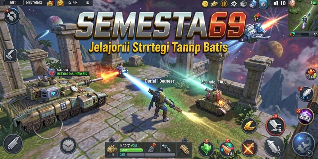 Tampilan gameplay <strong>SEMESTA69</strong> yang mendebarkan dengan strategi yang menarik.